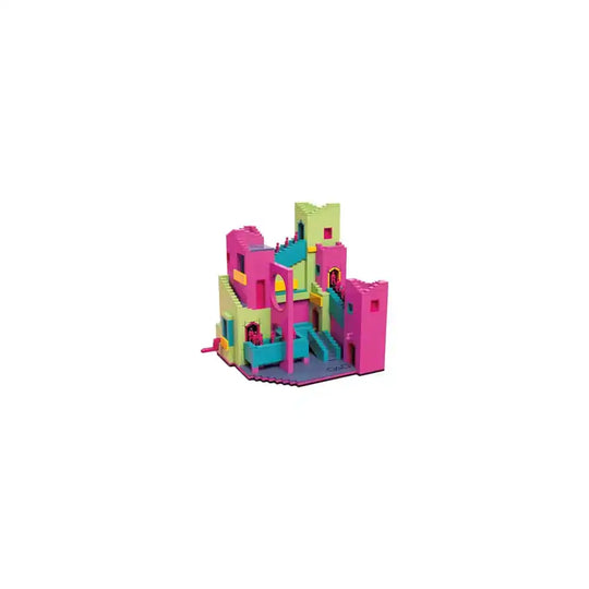 Squid Game MEGA Bauset Squid Game Treppenhaus - Smalltinytoystore