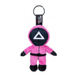 Squid Game Plüsch-Schlüsselanhänger All Stars 12 cm Sortiment (24) - Smalltinytoystore
