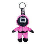 Squid Game Plüsch-Schlüsselanhänger All Stars 12 cm Sortiment (24) - Smalltinytoystore