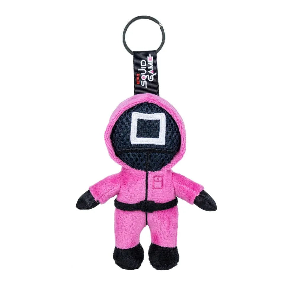 Squid Game Plüsch-Schlüsselanhänger All Stars 12 cm Sortiment (24) - Smalltinytoystore