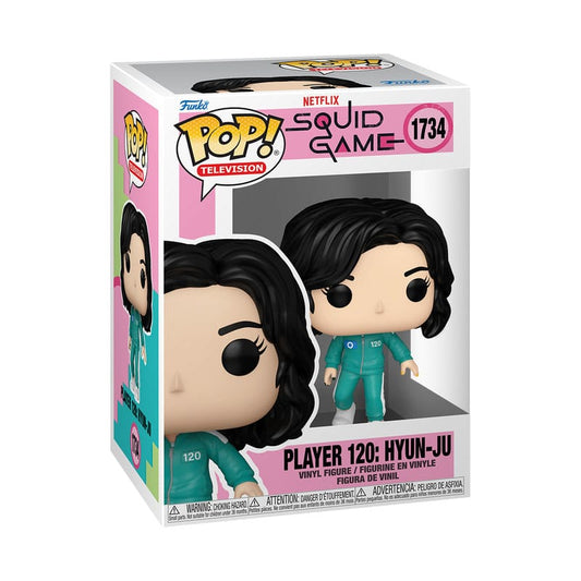 Squid Game POP! Television Vinyl Figur S3 Player 120: Hyun-ju 9 cm - Smalltinytoystore