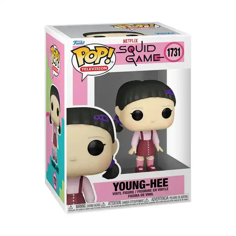 Squid Game POP! Television Vinyl Figur S3 Young-hee 9 cm - Smalltinytoystore
