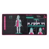 Squid Game Schreibtischunterlage Young-Hee Blue Print - Smalltinytoystore