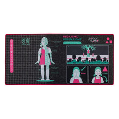 Squid Game Schreibtischunterlage Young-Hee Blue Print - Smalltinytoystore