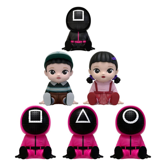 Squid Game Spardose Blind Box Figuren Sortiment 11 cm (6) - Smalltinytoystore