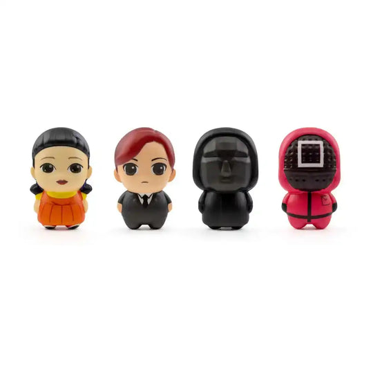 Squid Game Squish Hero Anti-Stress-Figuren 8 cm Display (12) - Smalltinytoystore