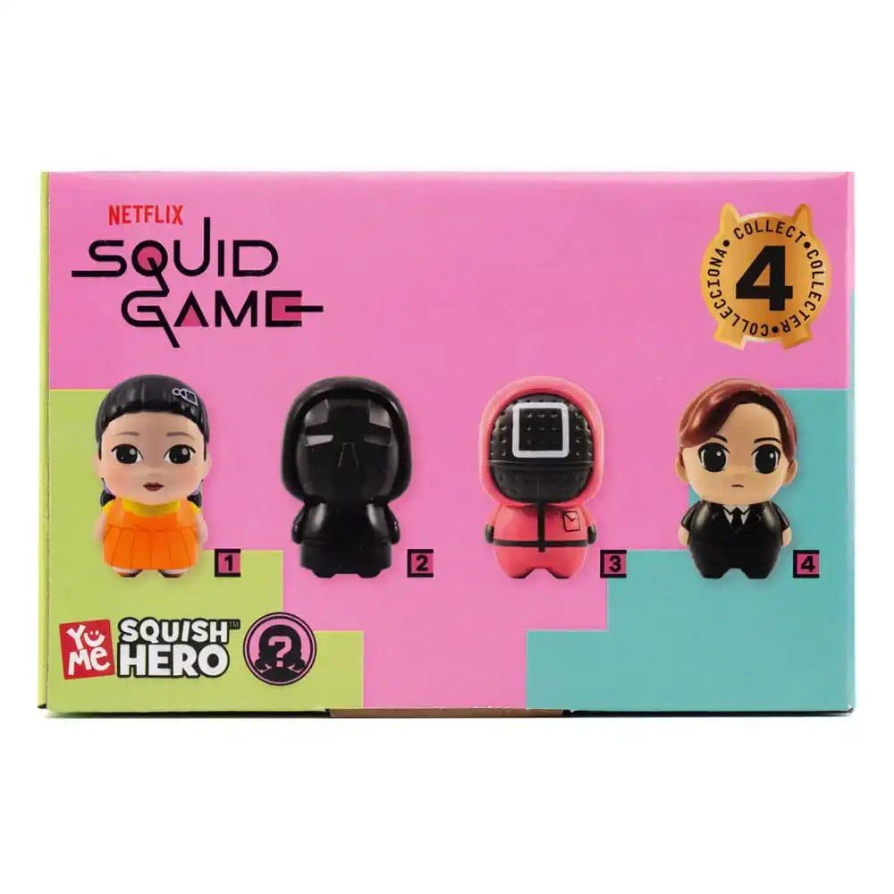 Squid Game Squish Hero Anti-Stress-Figuren 8 cm Display (12) - Smalltinytoystore