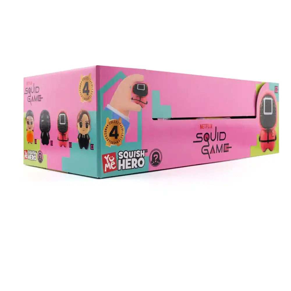 Squid Game Squish Hero Anti-Stress-Figuren 8 cm Display (12) - Smalltinytoystore