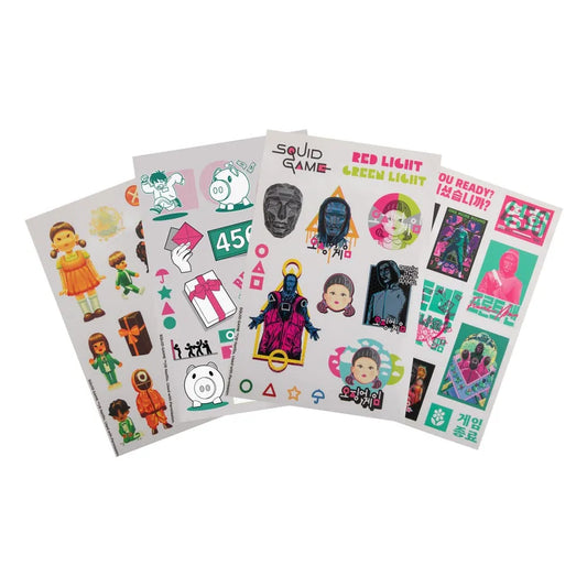 Squid Game Sticker Pack - Smalltinytoystore