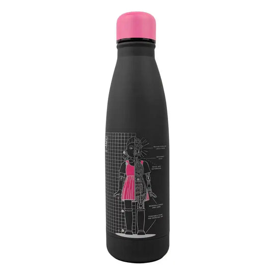Squid Game Thermosflasche Young-hee Blue & Black Print - Smalltinytoystore