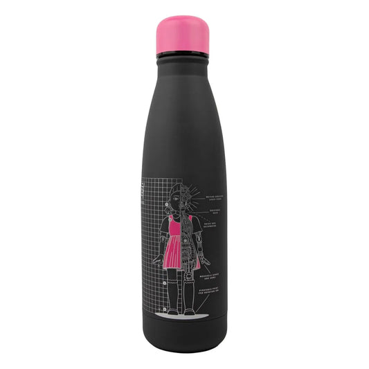 Squid Game Thermosflasche Young-hee Blue & Black Print - Smalltinytoystore