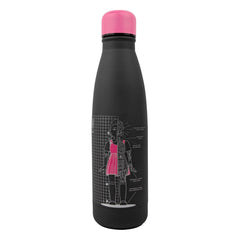 Squid Game Thermosflasche Young-hee Blue & Black Print - Smalltinytoystore
