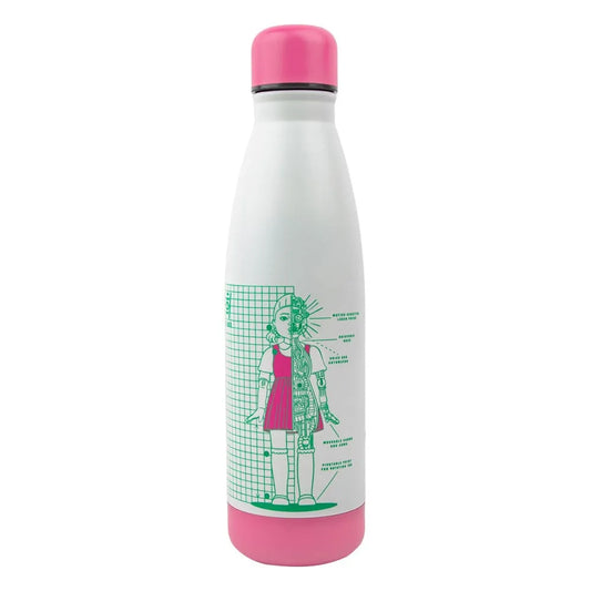 Squid Game Thermosflasche Young-hee Blue & White Print - Smalltinytoystore