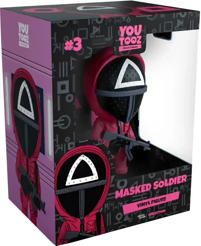 Squid Game Vinyl Figur Masked Soldier 11 cm - Smalltinytoystore