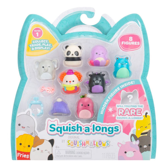 Squishmallow Squish a longs Minifiguren 8er-Pack Style 3 3 cm - Smalltinytoystore
