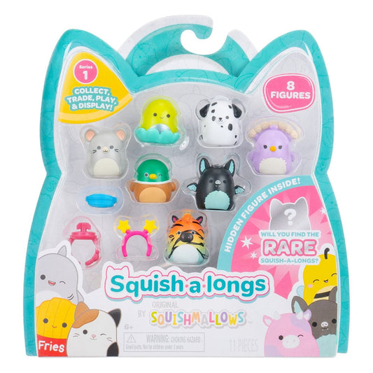 Squishmallow Squish a longs Minifiguren 8er-Pack Style 4 3 cm - Smalltinytoystore