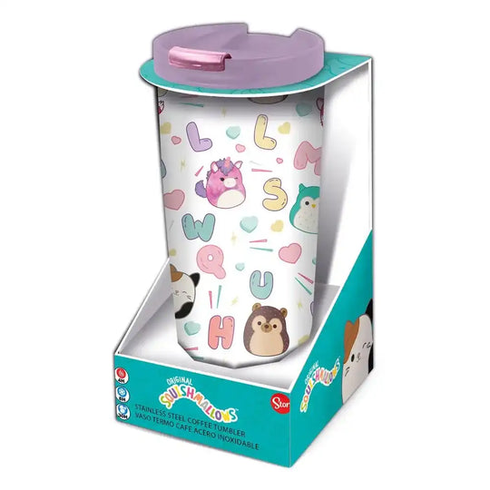 Squishmallows Edelstahl-Reisebecher Character - Smalltinytoystore