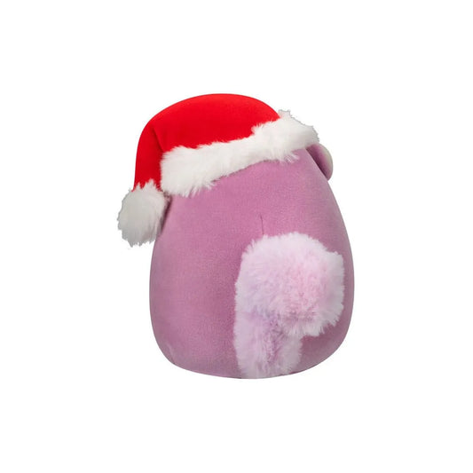 Squishmallows Plüschfigur Allina the Plum Squirrel with Santa Hat 12 cm - Smalltinytoystore