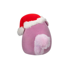 Squishmallows Plüschfigur Allina the Plum Squirrel with Santa Hat 12 cm - Smalltinytoystore