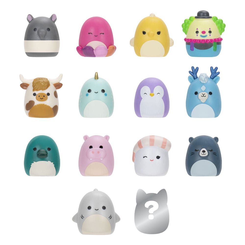 Squishmallows Squish-a-longs Minifiguren 14er Pack Set Series 2 Style 1 2,5 cm - Smalltinytoystore