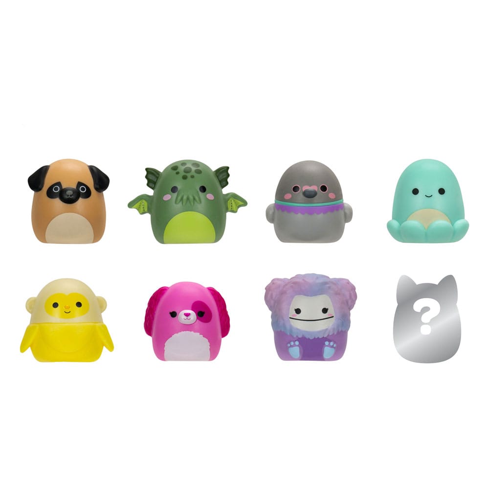 Squishmallows Squish-a-longs Minifiguren 8er Pack Set Series 2 Style 1 2,5 cm - Smalltinytoystore
