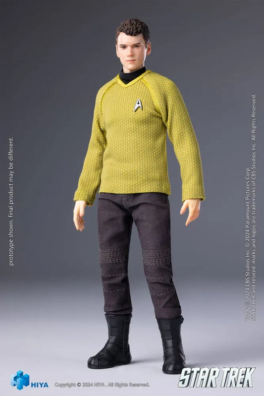 Star Trek 2009 Exquisite Super Series Actionfigur 1/12 Chekov 16 cm - Smalltinytoystore