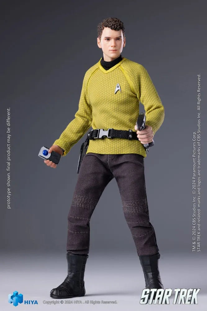 Star Trek 2009 Exquisite Super Series Actionfigur 1/12 Chekov 16 cm - Smalltinytoystore