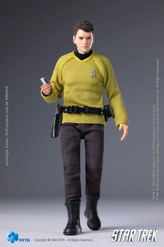 Star Trek 2009 Exquisite Super Series Actionfigur 1/12 Chekov 16 cm - Smalltinytoystore