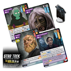Star Trek: Captain's Chair Kartenspiel To Boldly Go *Englische Version* - Smalltinytoystore