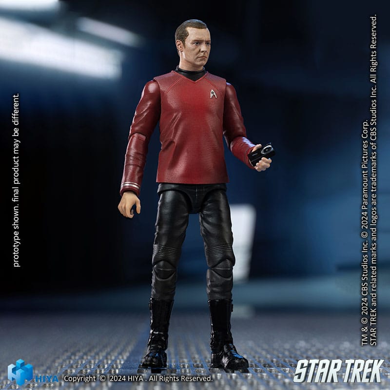 Star Trek Exquisite Mini Actionfigur 1/18 Star Trek 2009 Scotty 10 cm - Smalltinytoystore
