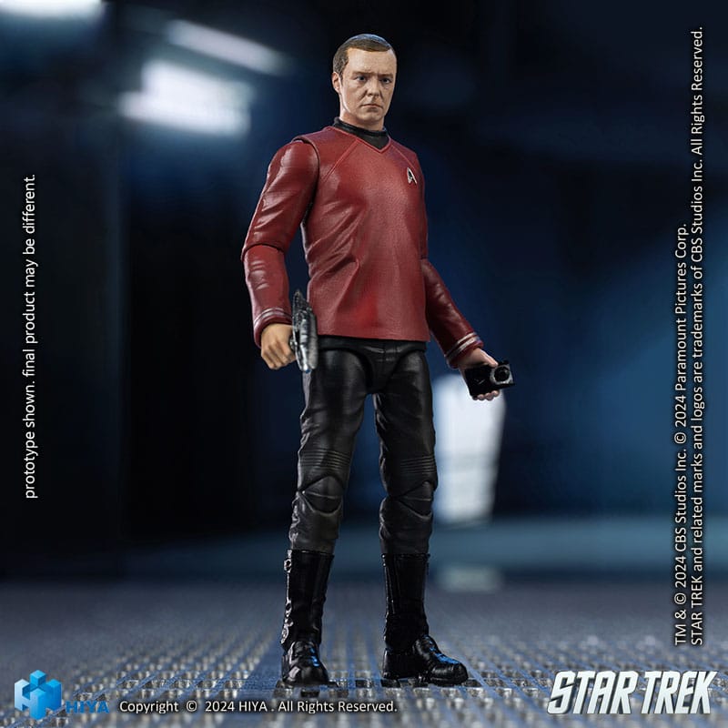Star Trek Exquisite Mini Actionfigur 1/18 Star Trek 2009 Scotty 10 cm - Smalltinytoystore