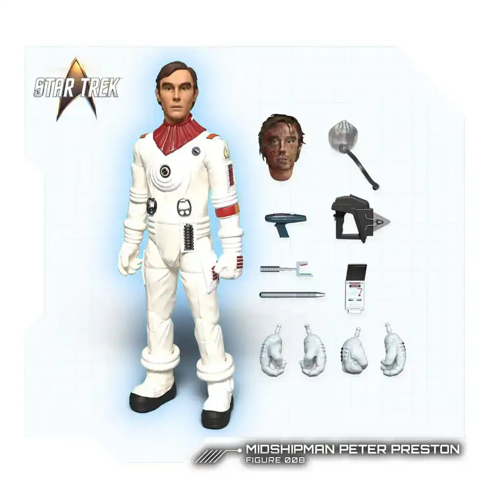 Star Trek II: Der Zorn des Khan Actionfigur 1/12 Peter Preston 16 cm - Smalltinytoystore