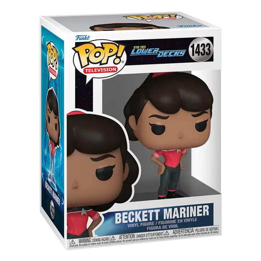 Star Trek Lower Decks POP! TV Vinyl Figur Beckett 9 cm - Smalltinytoystore