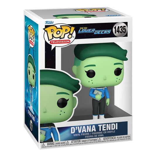 Star Trek Lower Decks POP! TV Vinyl Figur D'Vana 9 cm - Smalltinytoystore