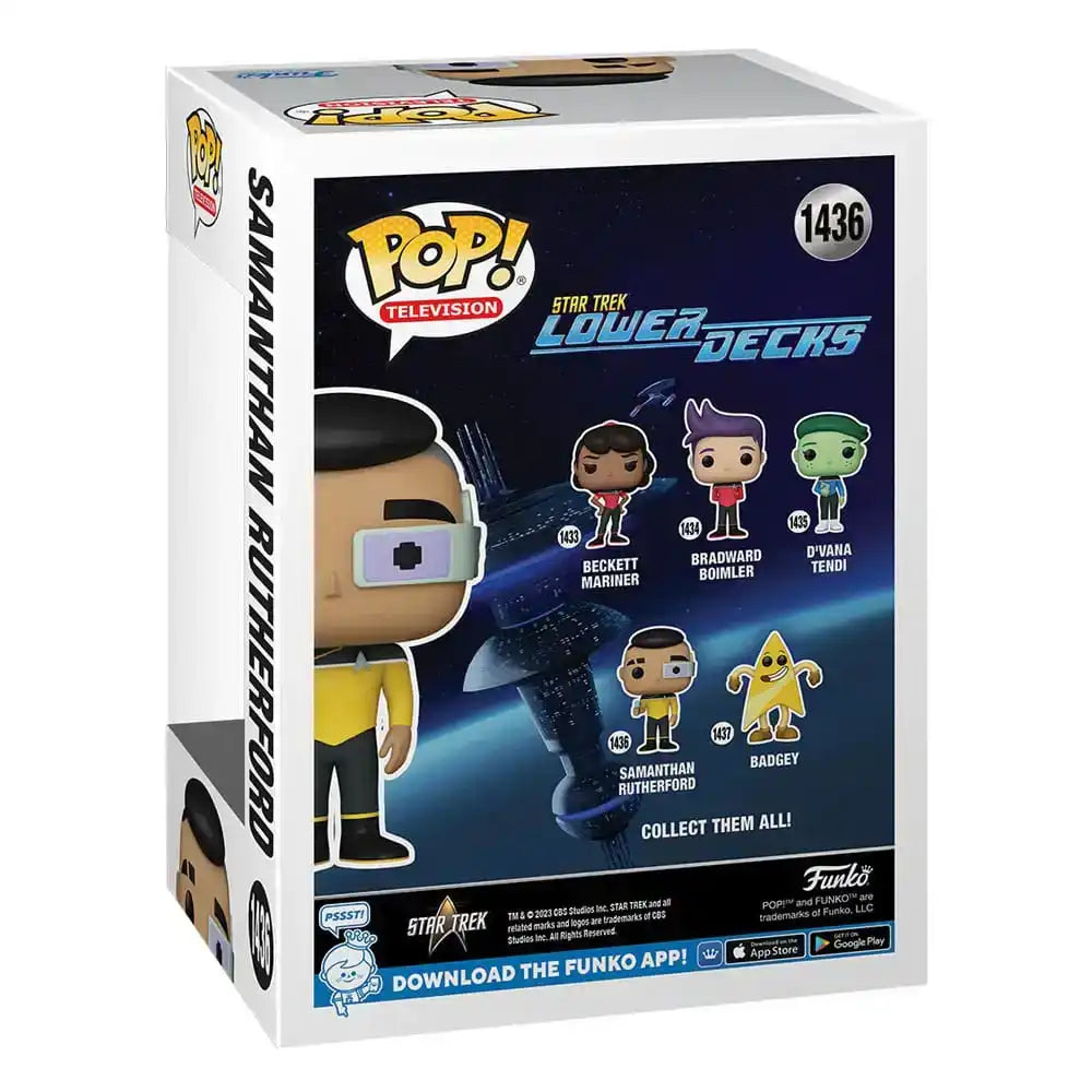 Star Trek Lower Decks POP! TV Vinyl Figur Samanthan 9 cm - Smalltinytoystore