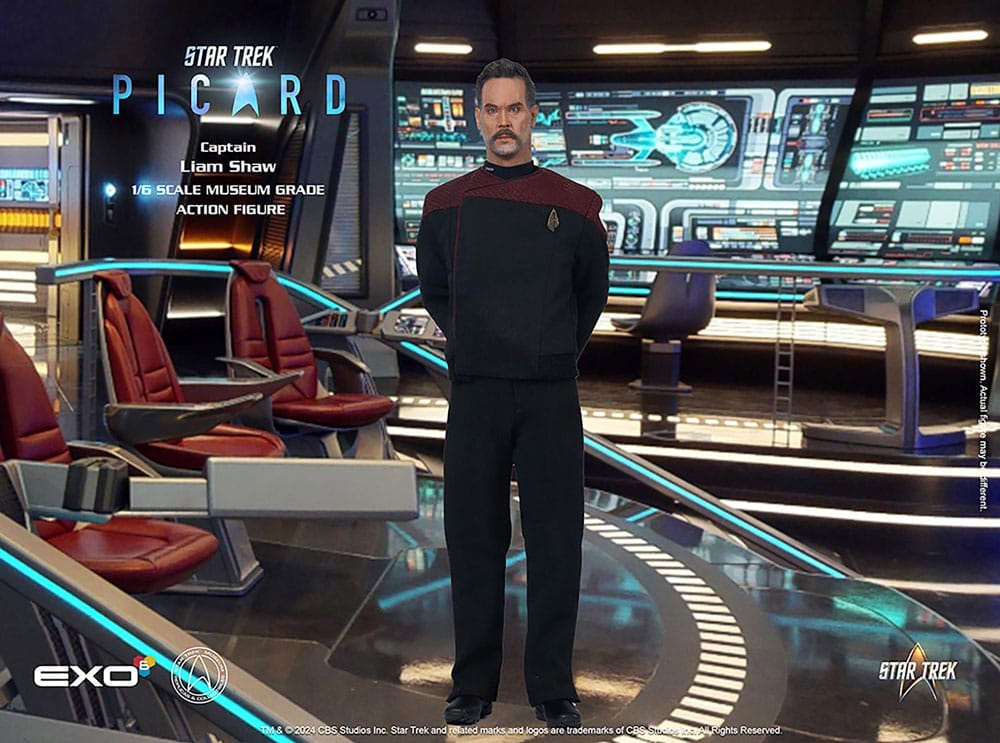 Star Trek: Picard Actionfigur 1/6 Captain Liam Shaw 30 cm - Smalltinytoystore
