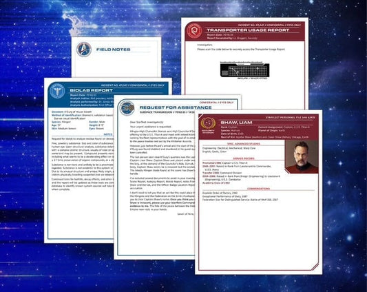 Star Trek: Picard Murder Mystery Game Murder on the Titan-A *Englische Version* - Smalltinytoystore