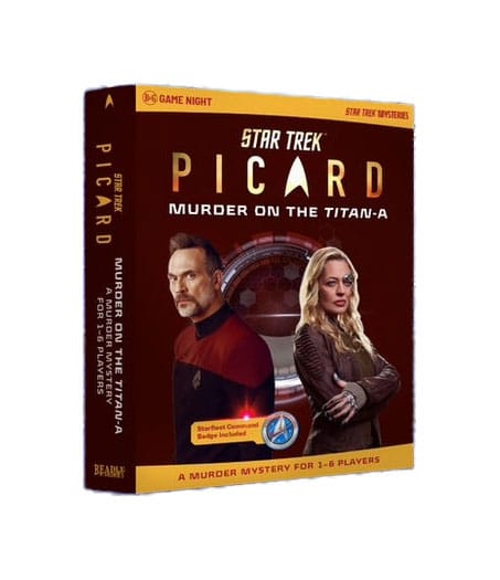 Star Trek: Picard Murder Mystery Game Murder on the Titan-A *Englische Version* - Smalltinytoystore