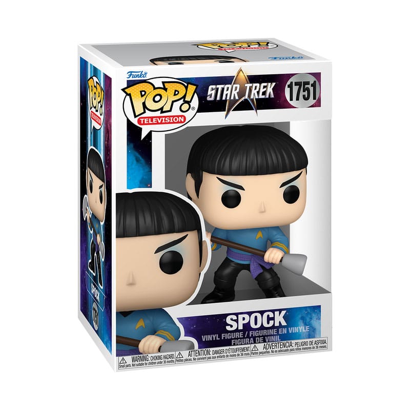 Star Trek POP!&Buddy TV Vinyl Figur Spock w/WPN 9 cm - Smalltinytoystore