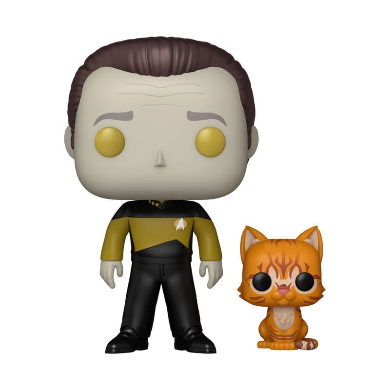 Star Trek POP!&Buddy TV Vinyl Figur STNXTGen- Data w/spot 9 cm - Smalltinytoystore