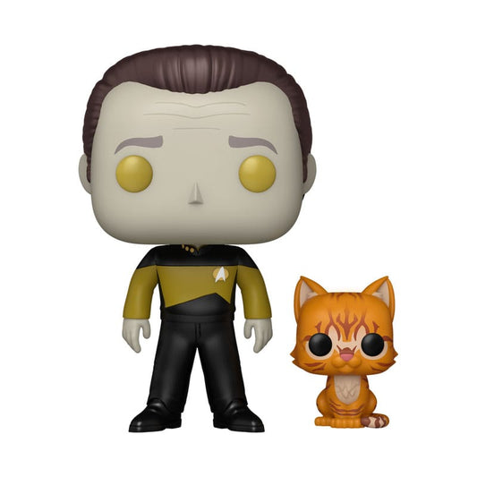 Star Trek POP!&Buddy TV Vinyl Figur STNXTGen- Data w/spot 9 cm - Smalltinytoystore