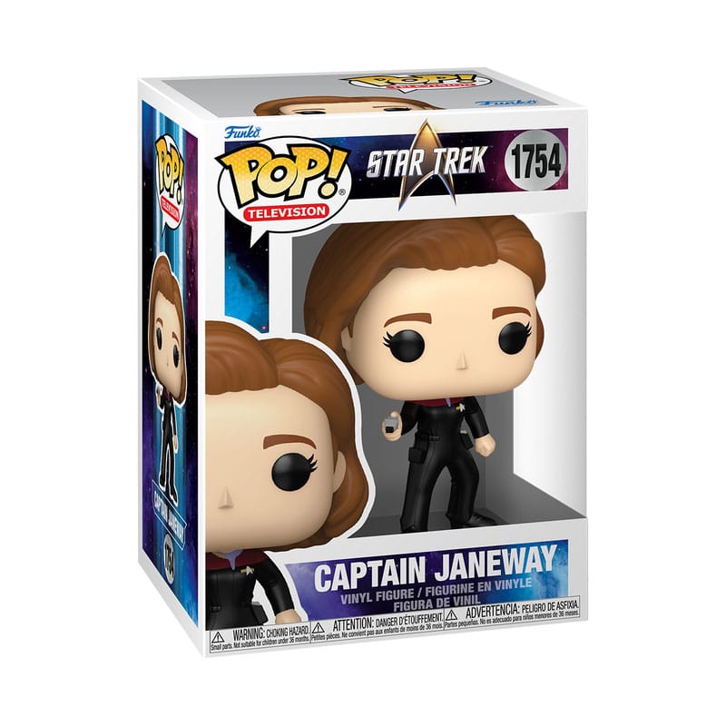 Star Trek POP! TV Vinyl Figur Capt. Janeway 9 cm - Smalltinytoystore
