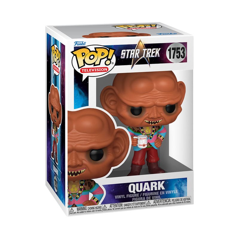 Star Trek POP! TV Vinyl Figur Quark 9 cm - Smalltinytoystore
