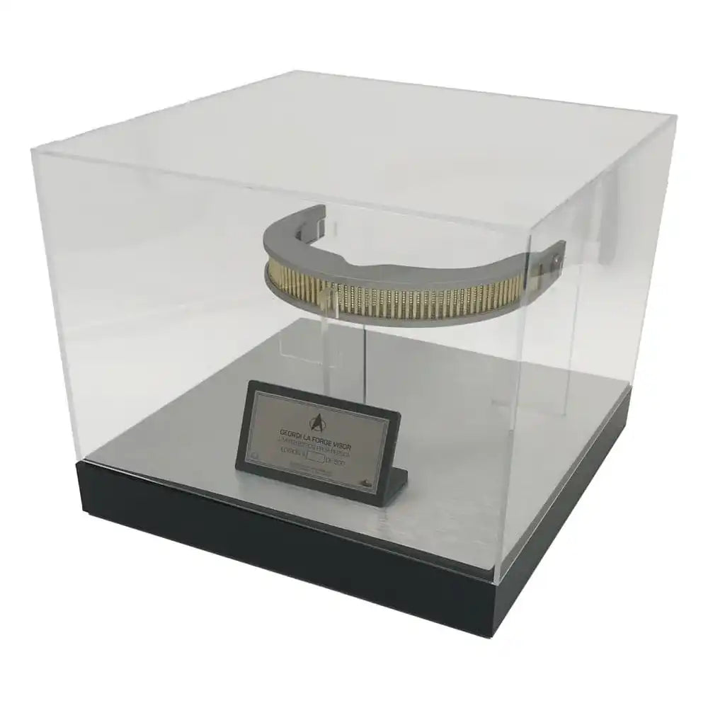 Star Trek Prop Replik 1/1 Geordi La Forge VISOR Limited Edition - Smalltinytoystore