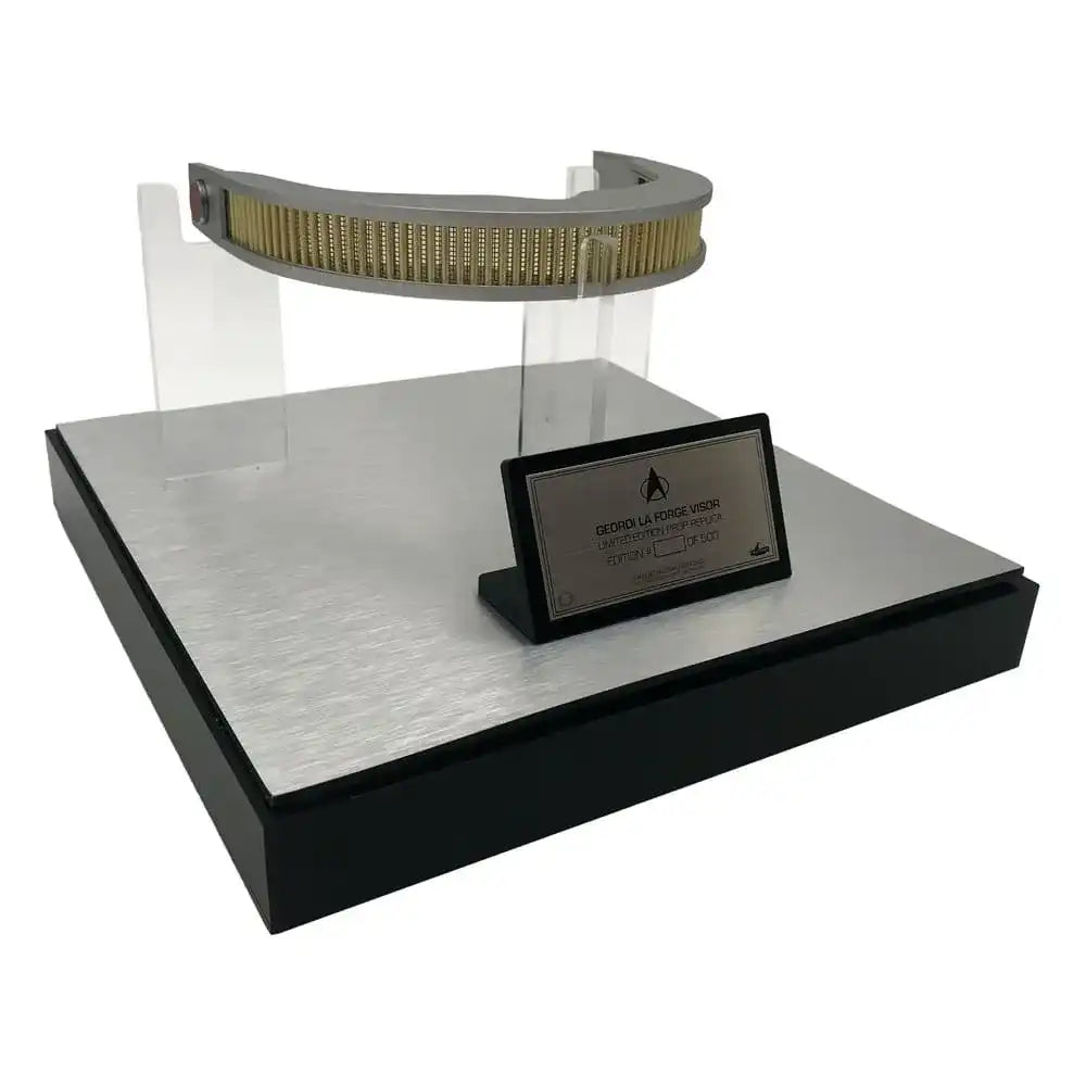 Star Trek Prop Replik 1/1 Geordi La Forge VISOR Limited Edition - Smalltinytoystore