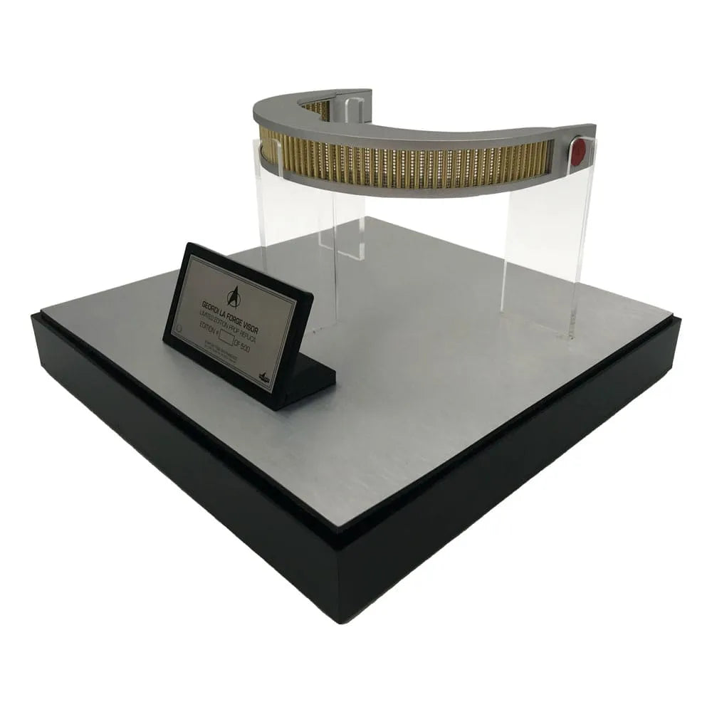 Star Trek Prop Replik 1/1 Geordi La Forge VISOR Limited Edition - Smalltinytoystore