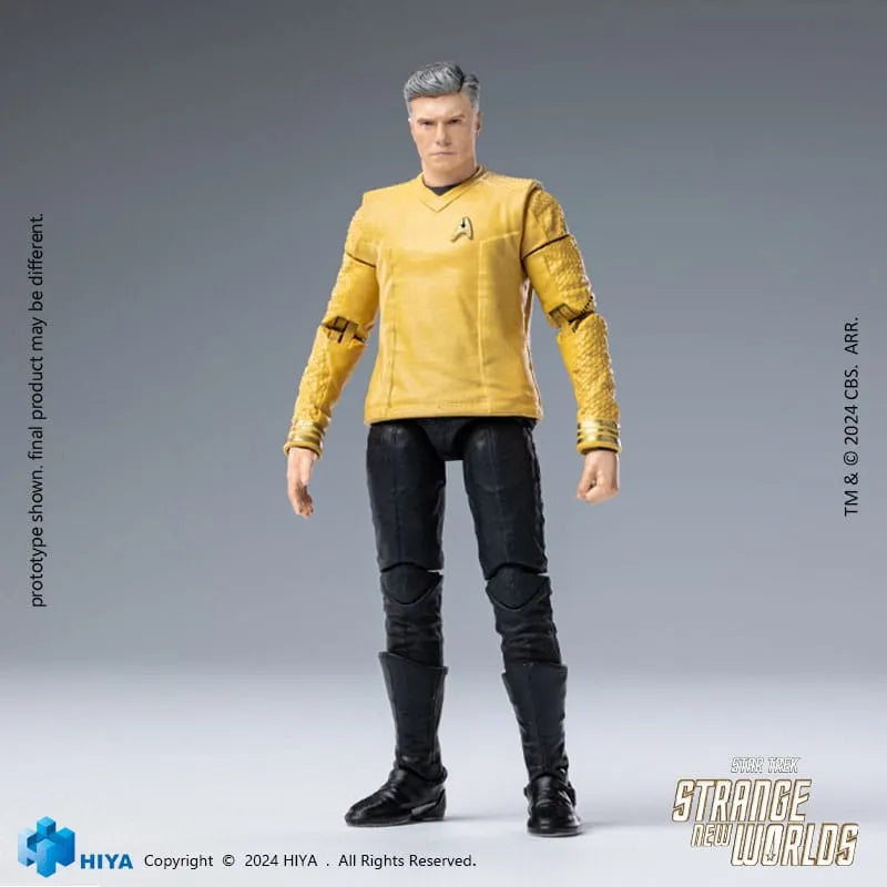 Star Trek Strange New Worlds Exquisite Mini Series Actionfigur 1/18 Pike 11 cm - Smalltinytoystore