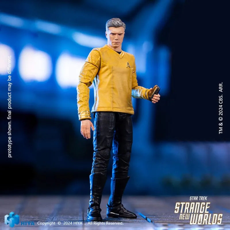 Star Trek Strange New Worlds Exquisite Mini Series Actionfigur 1/18 Pike 11 cm - Smalltinytoystore