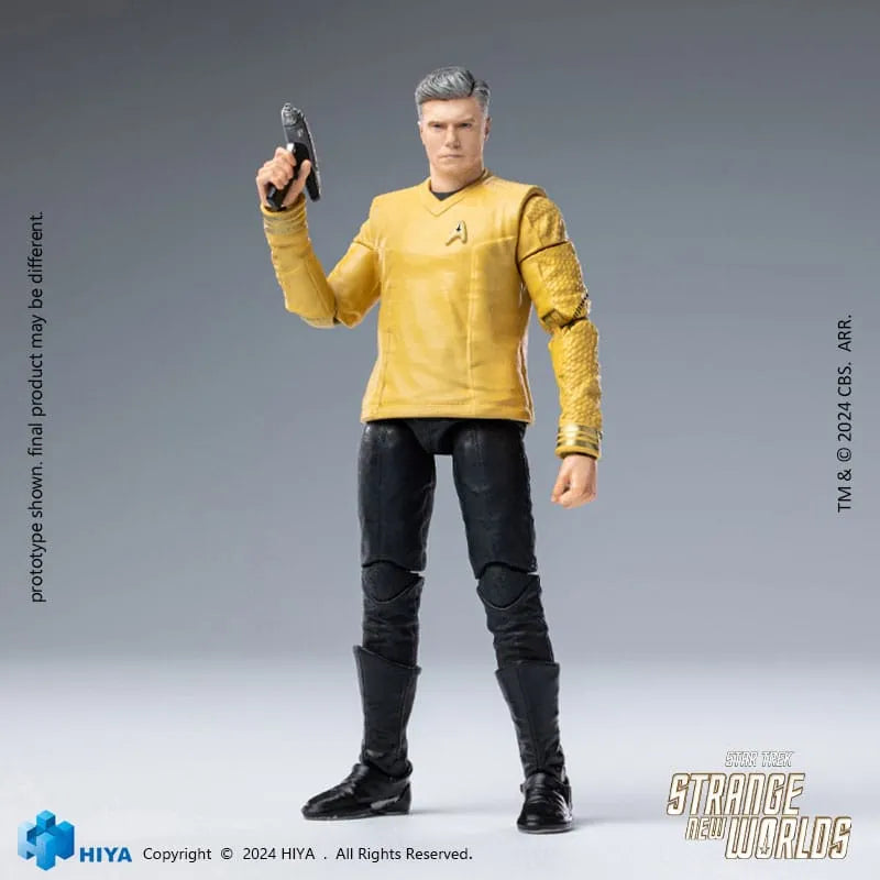 Star Trek Strange New Worlds Exquisite Mini Series Actionfigur 1/18 Pike 11 cm - Smalltinytoystore