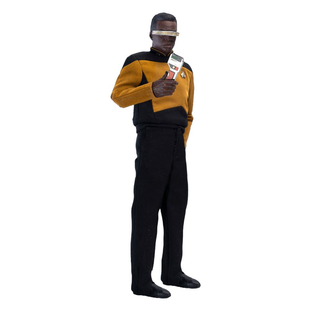 Star Trek: The Next Generation Actionfigur 1/6 Lt. Commander Geordi La Forge (Standard Version) 28 cm - Smalltinytoystore